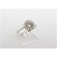 Anneau Damiata Gioielli Femme in Or blanc Zircone 436/102/1-D199 - 436/102/1-D199